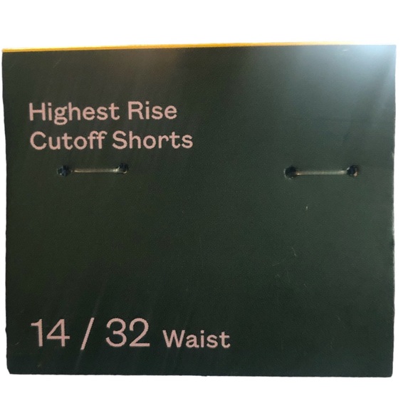 Wild fable (target) highest-rise cutoff jeans - Picture 4 of 4